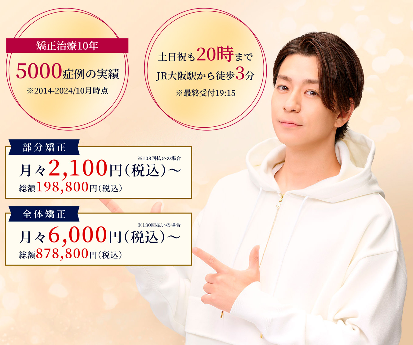 ホワイトエッセンス梅田大阪矯正歯科グランフロント南館4F