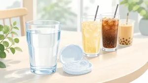 マウスピース飲み物